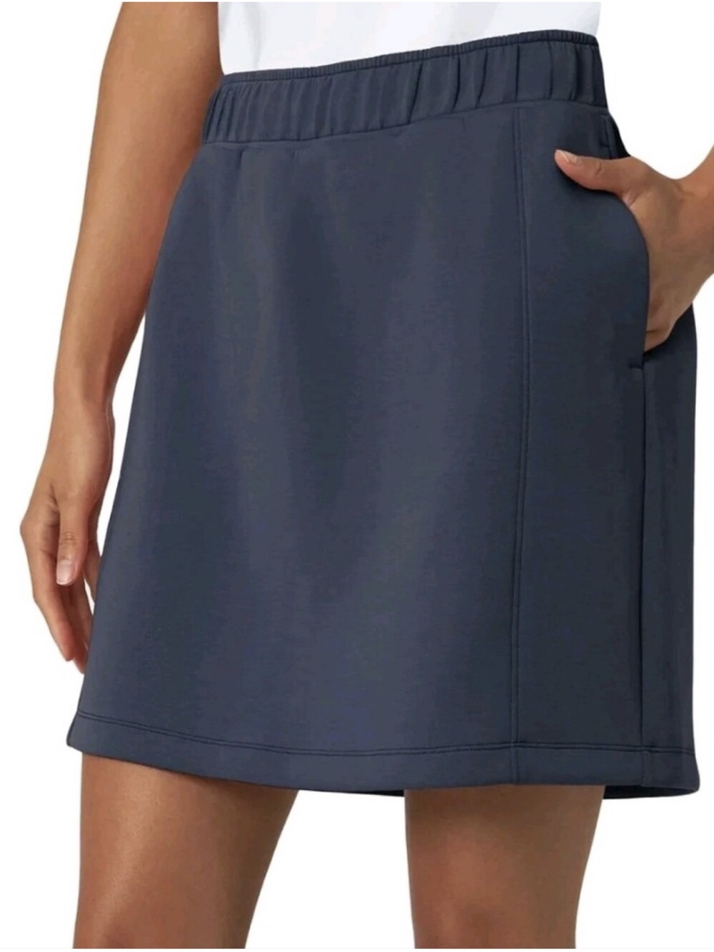 NWT Mondetta dark Navy High-Rise Walking Skort size XXL